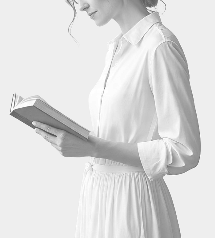 Lady reading